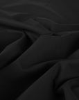 Black Poplin Fabric 96362
