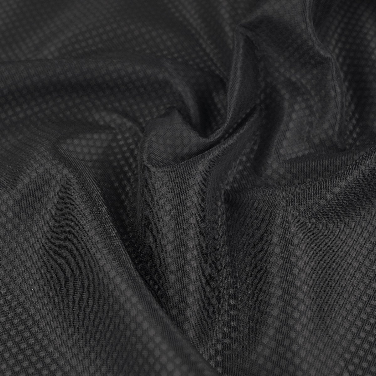 Black Punctured Mesh Kit Fabric 97775