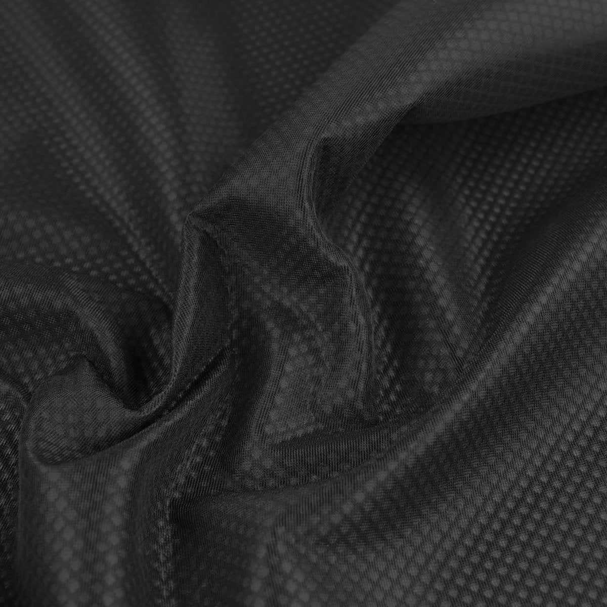 Black Punctured Mesh Kit Fabric 97775