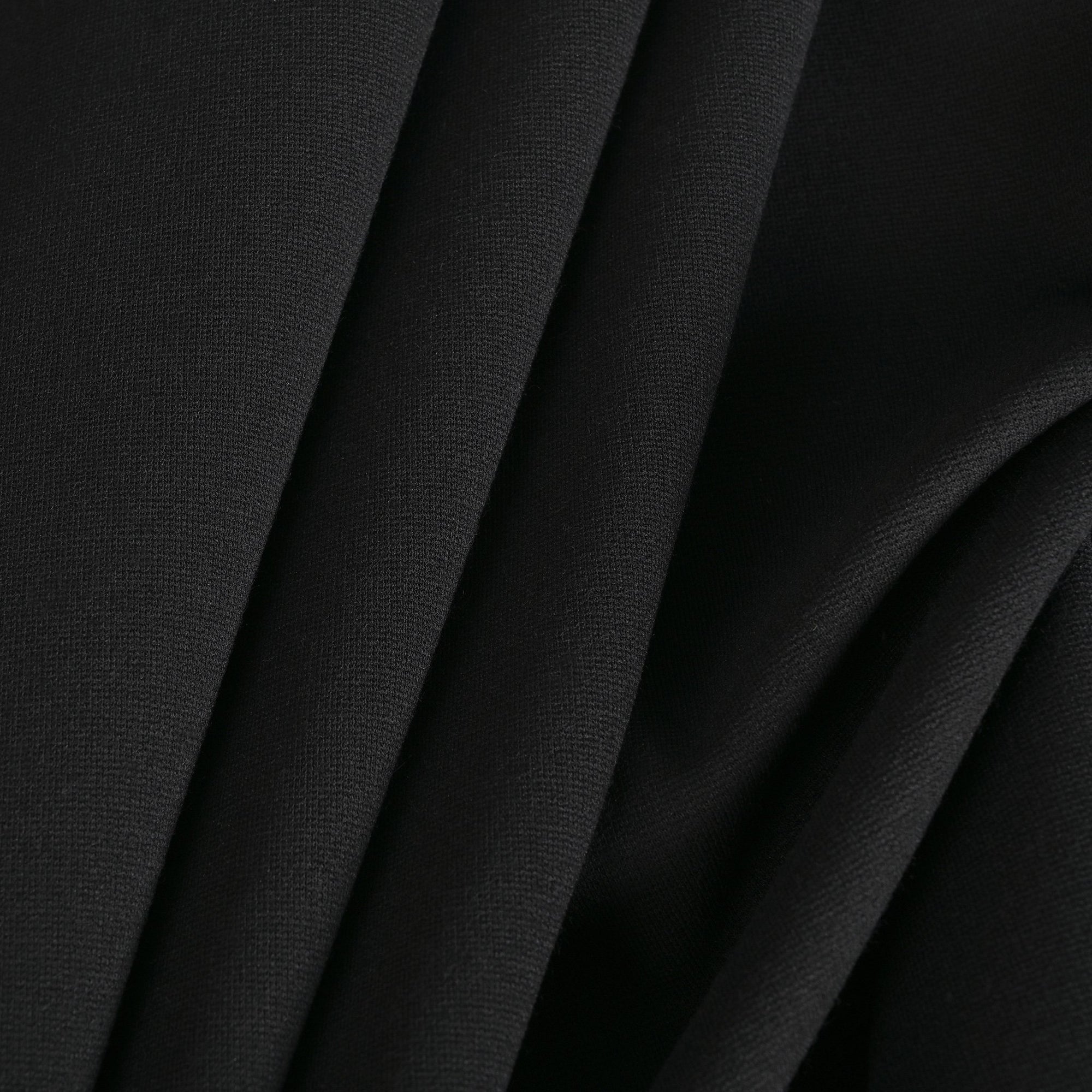 Black Punto Roma Fabric 1639