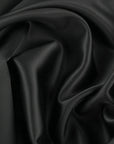 Black Satin Fabric 3754