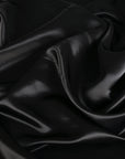 Black Satin Fabric 96910