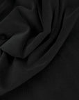 Black Stretch Corduroy Fabric 98187