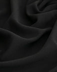 Black Stretch Crepe 5280 - Fabrics4Fashion