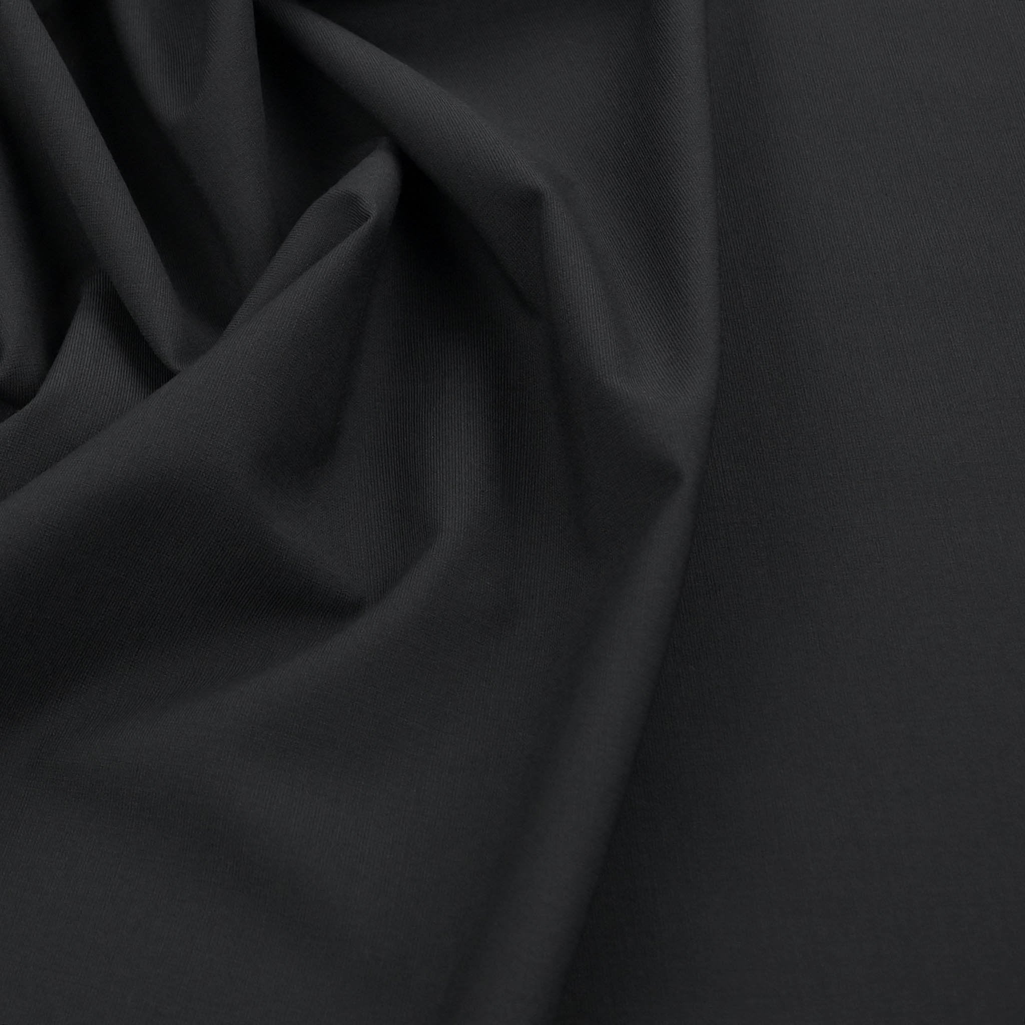 Black Stretch Suiting Fabric 98732