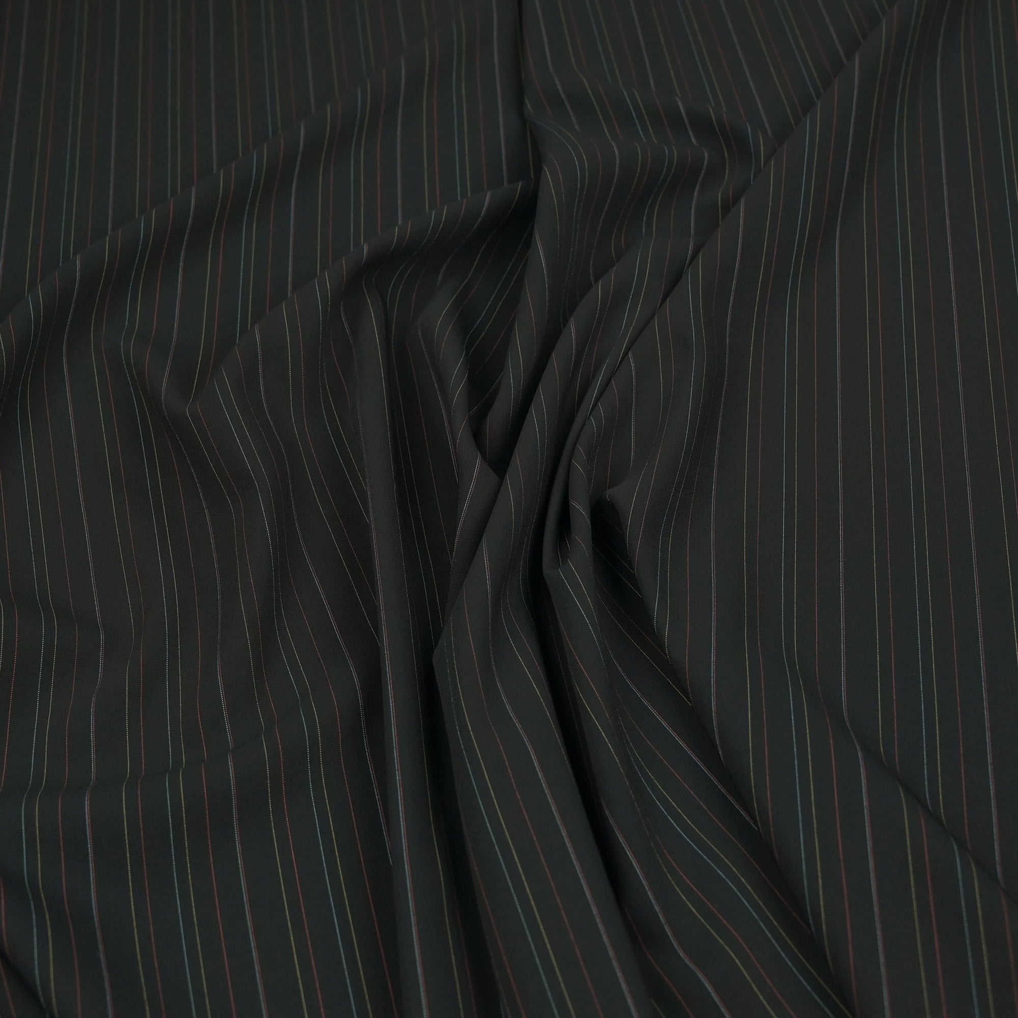 Black Suiting Fabric 97555