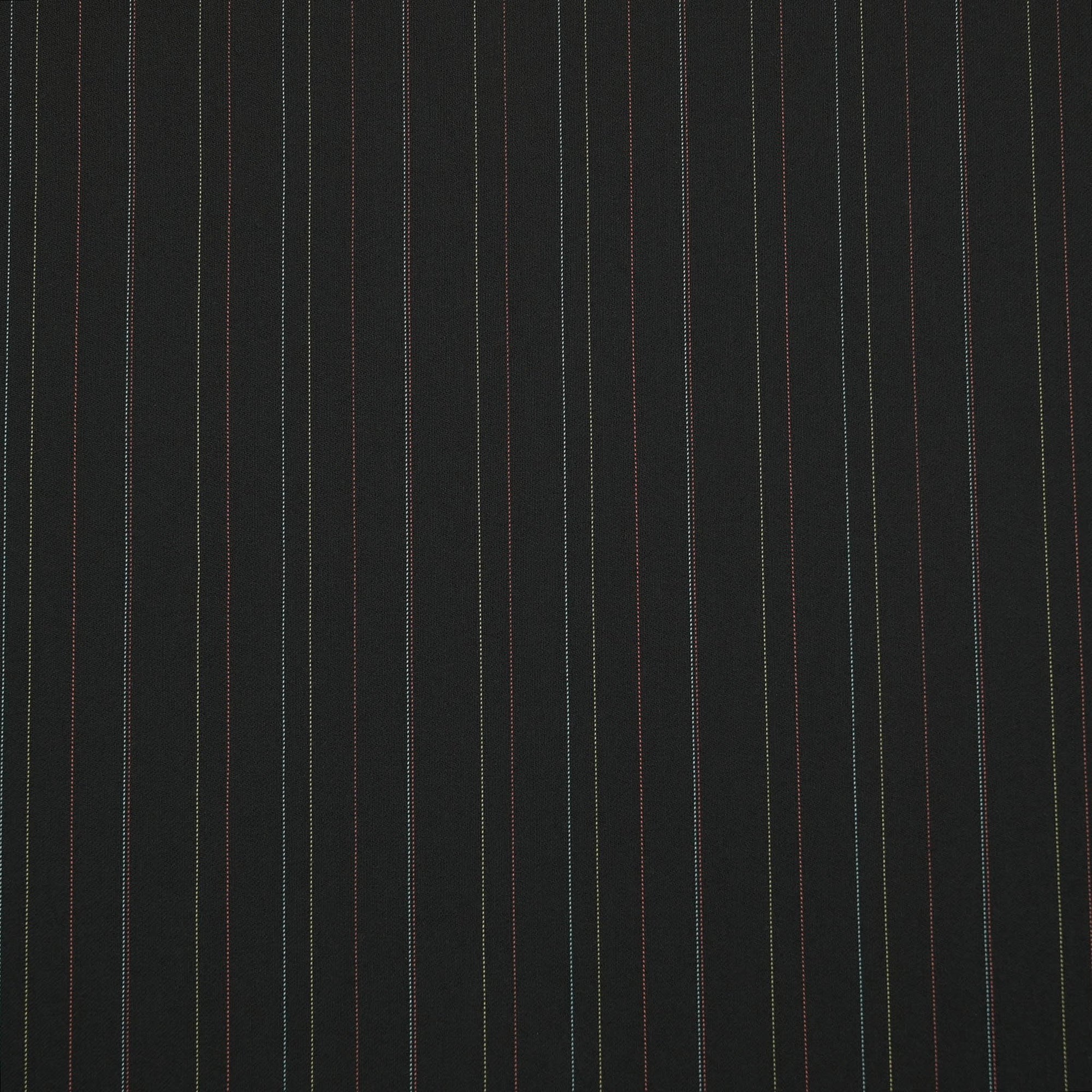 Black Suiting Fabric 97555