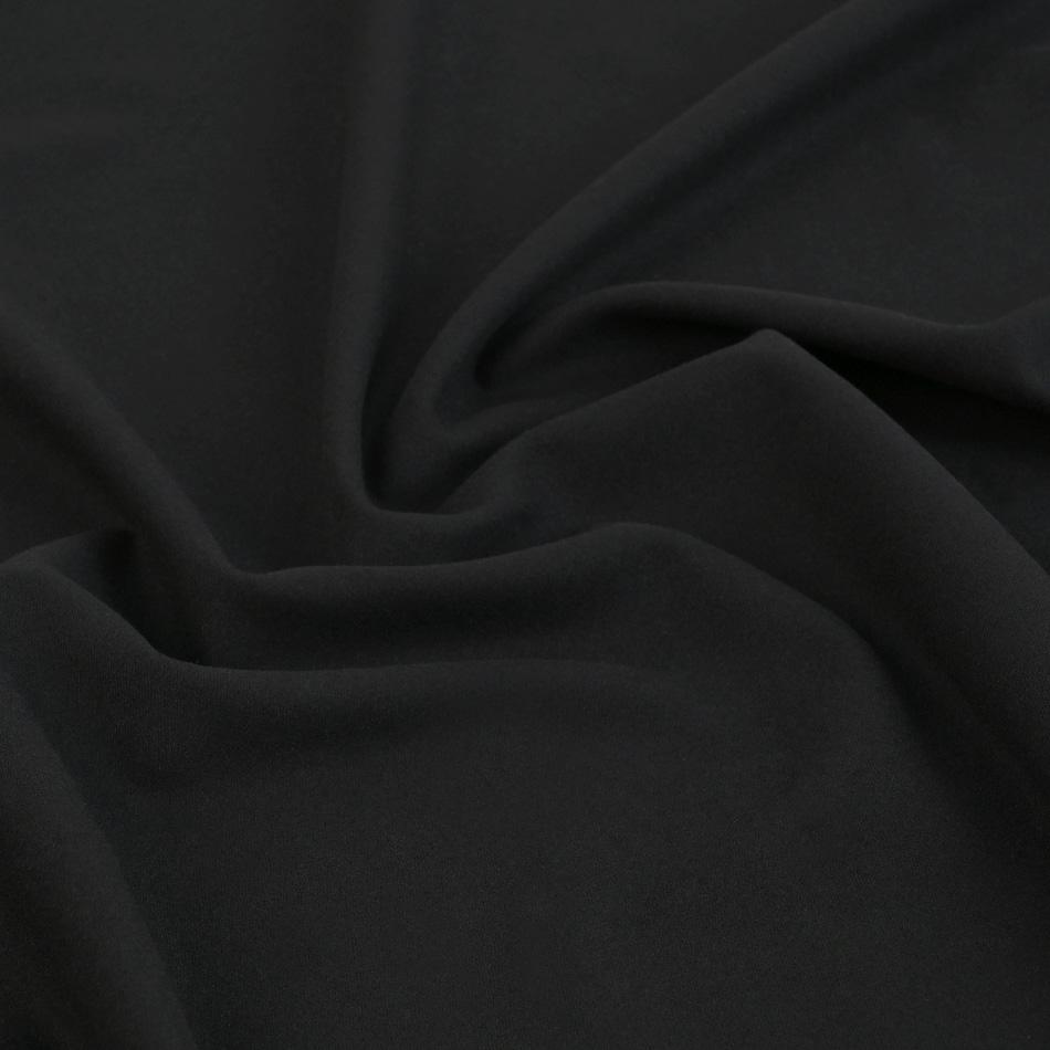 Black Suiting Flannel 5571 - Fabrics4Fashion