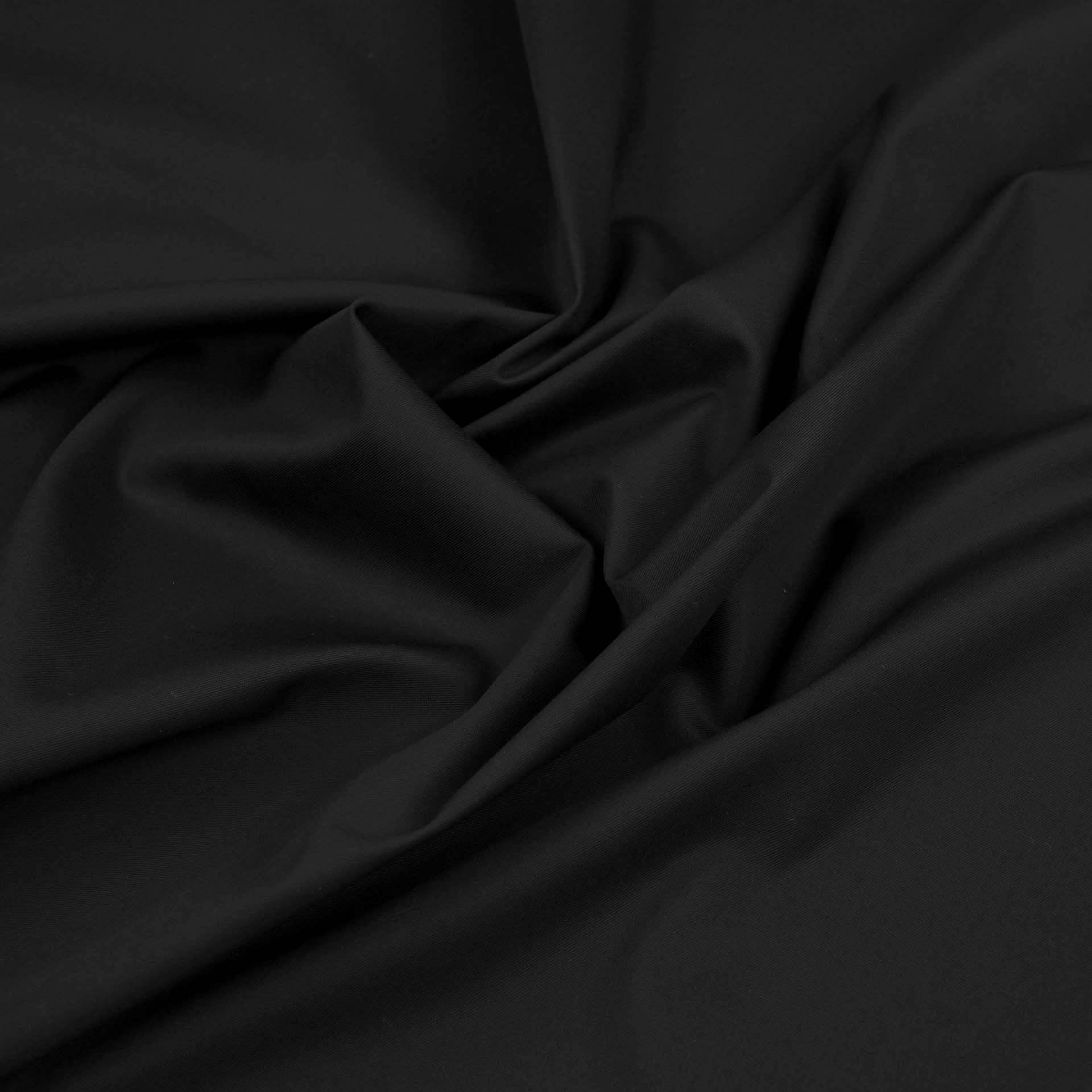 Black Twill Fabric 2521
