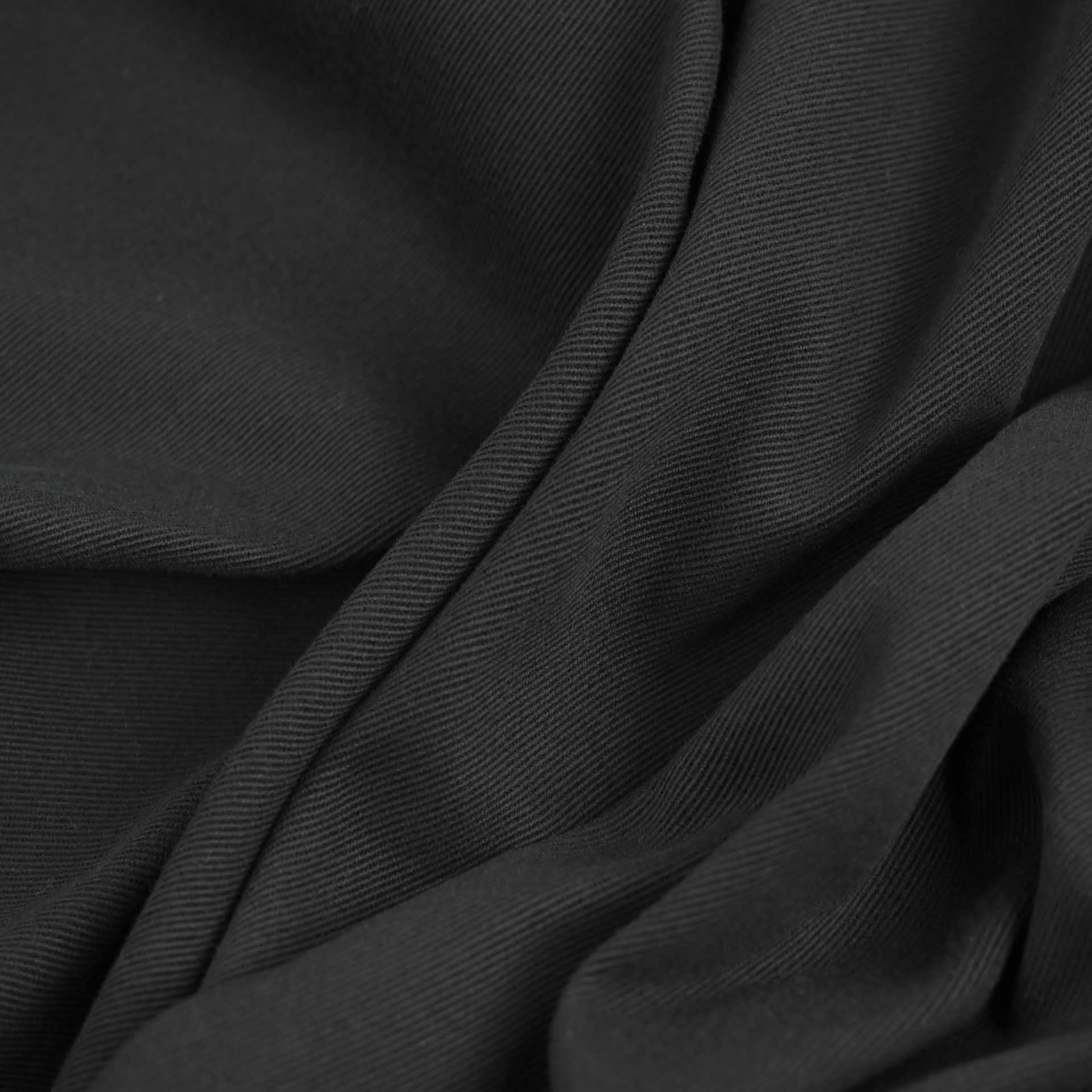 Black Twill Fabric 96291