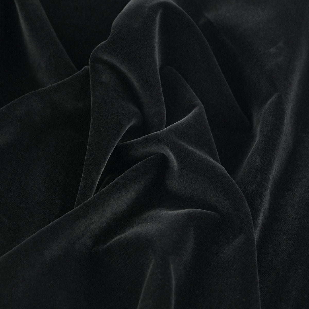 Black Velvet Fabric 97515
