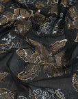 Black Voile 99788 - Fabrics4Fashion