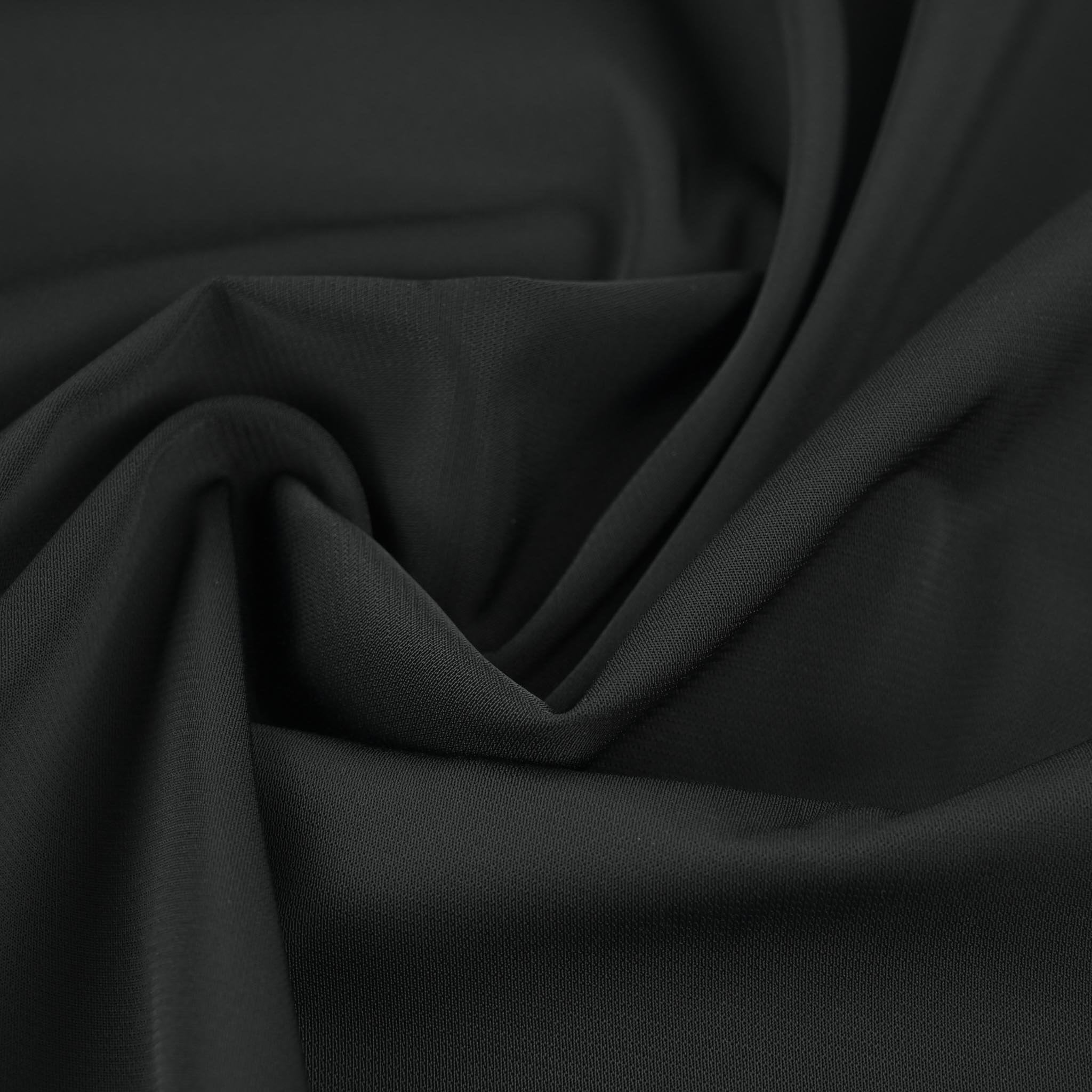 Black Water-repellent Fabric 96611