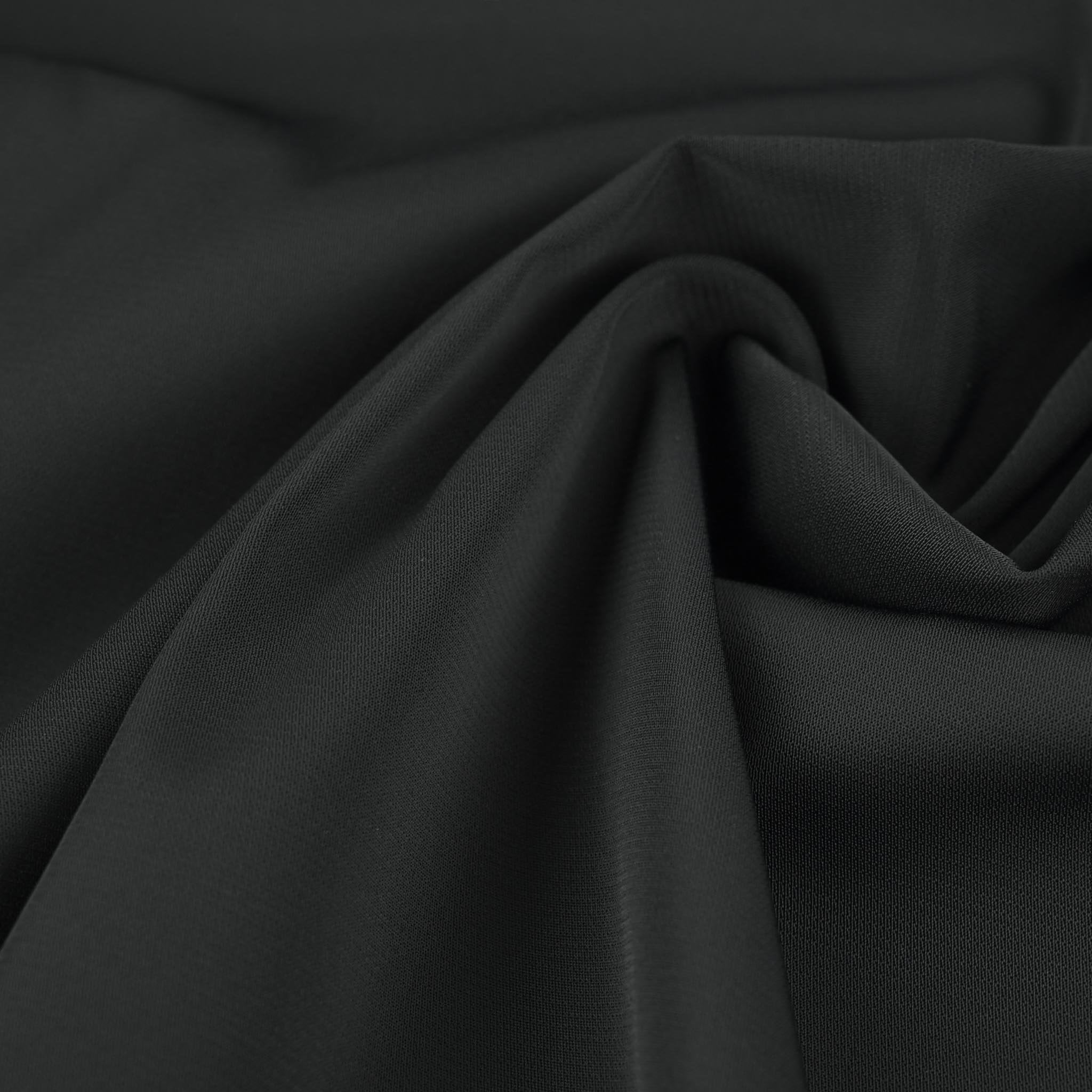 Black Water-repellent Fabric 96611