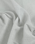 Black & White Polkadot Silk Fabric 97600