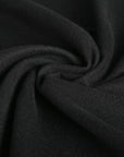 Black Wool Velour Suiting Fabric 4154