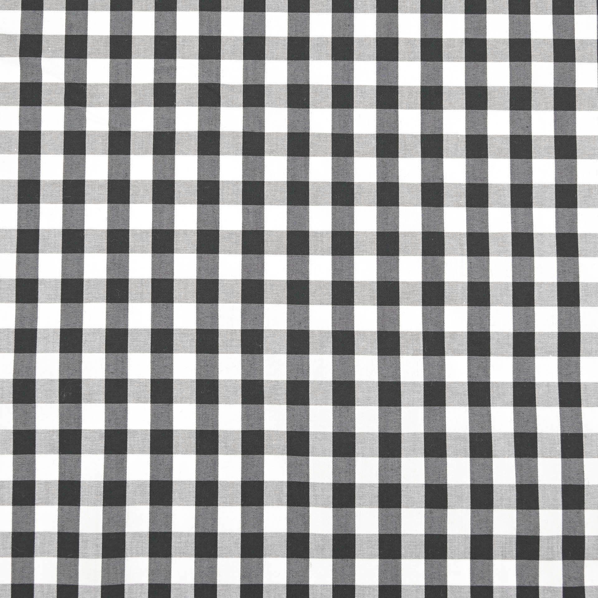 Black and White Check Fabric 367