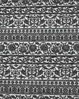 Black and White Jacquard Fabric 97203