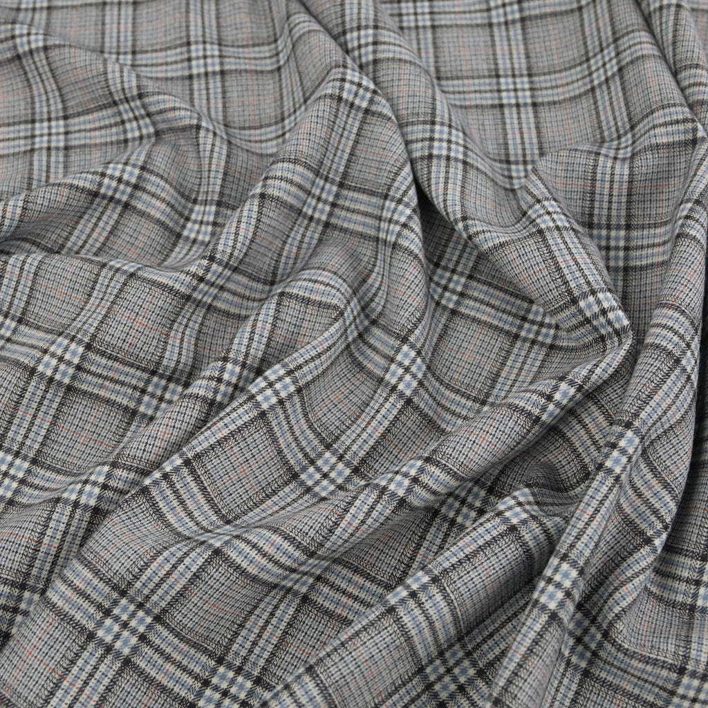 Blue Check Fabric 99832 – Fabrics4Fashion