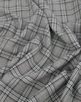 Blue Check Fabric 99832