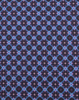 Blue Geometric Poplin 97112