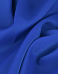 Blue Satin Bonded Fabric 97078