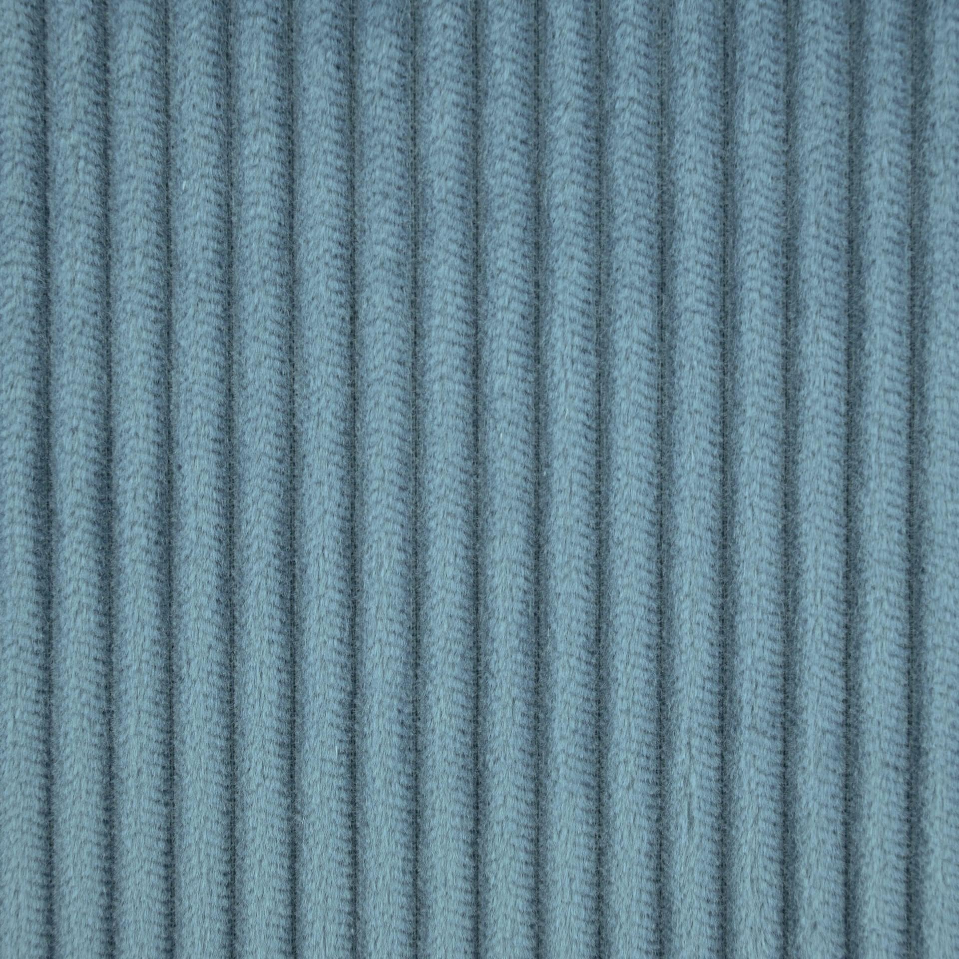 Blue Striped Velvet Fabric 4093