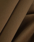 Brown Corduroy Fabric 3876