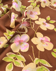 Floral Print Corduroy Fabric 97394