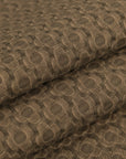 Brown Jacquard Fabric 3695