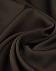 Brown Stretchy Satin Fabric 6649