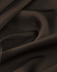 Brown Stretchy Satin Fabric 6649