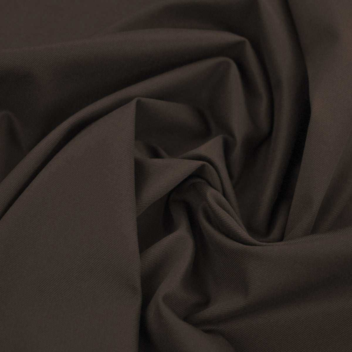 Brown Stretchy Twill Fabric 96098