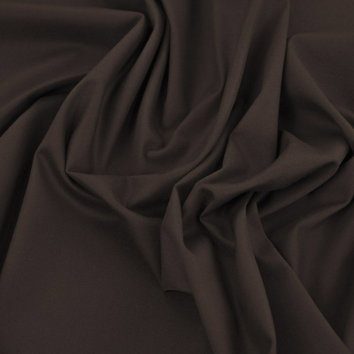 Brown Stretchy Twill Fabric 96098