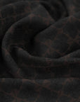 Brown and Black Jacquard Fabric 99767