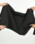 Brown and Black Jacquard Fabric 99767