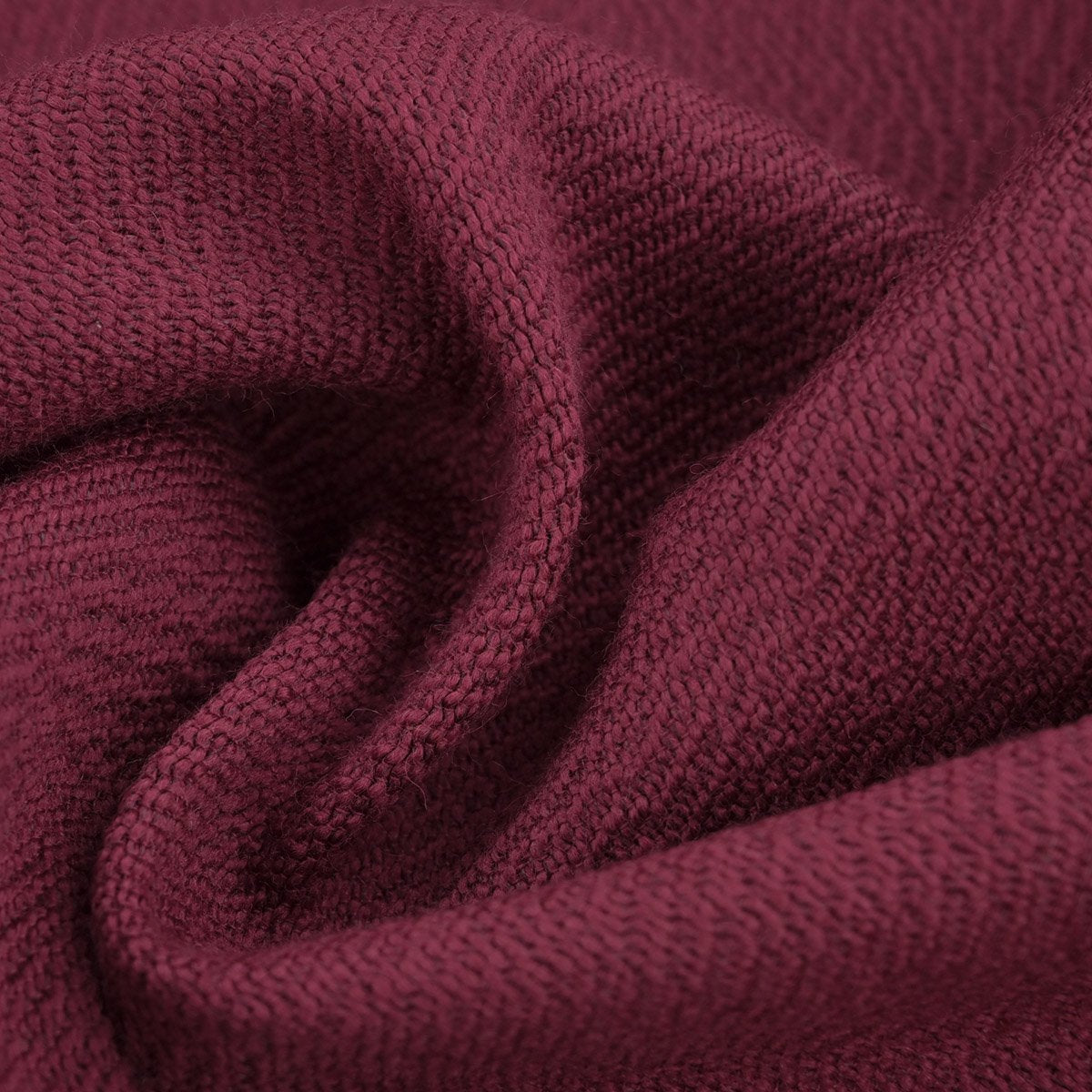 Burgundy Bouclé Fabric 96871