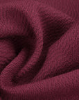 Burgundy Bouclé Fabric 96871