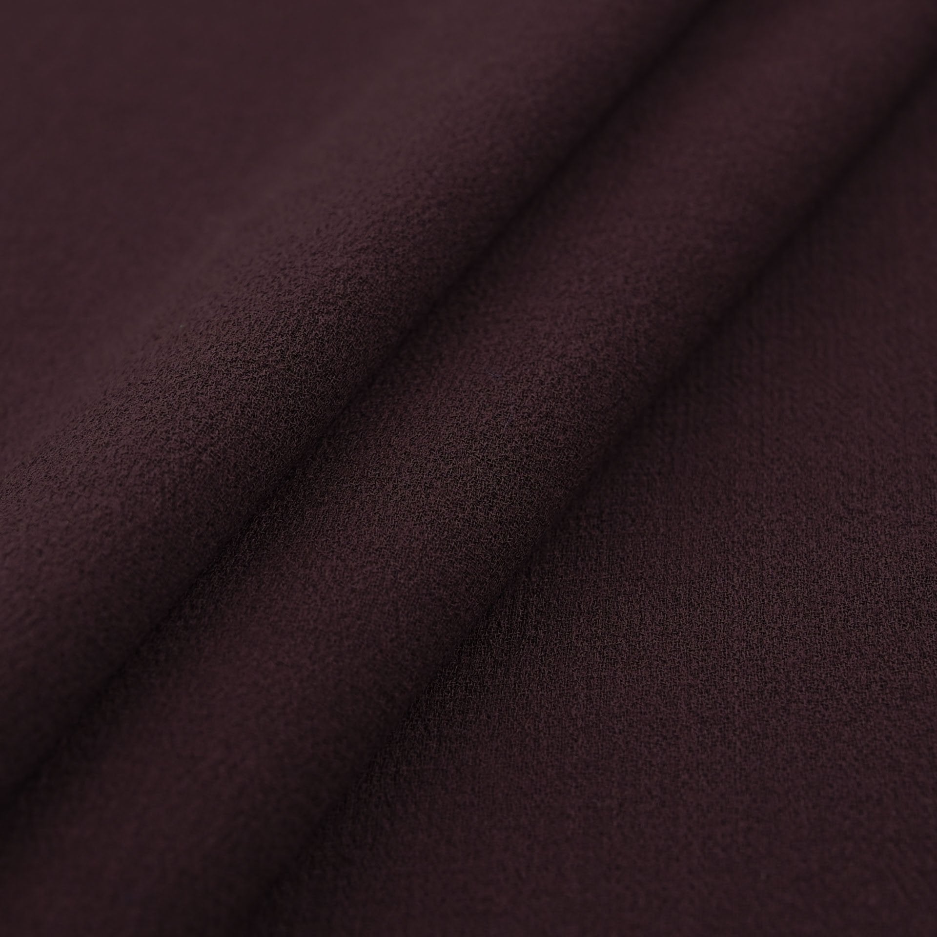 Burgundy Double Weave Crepe Fabric 96863