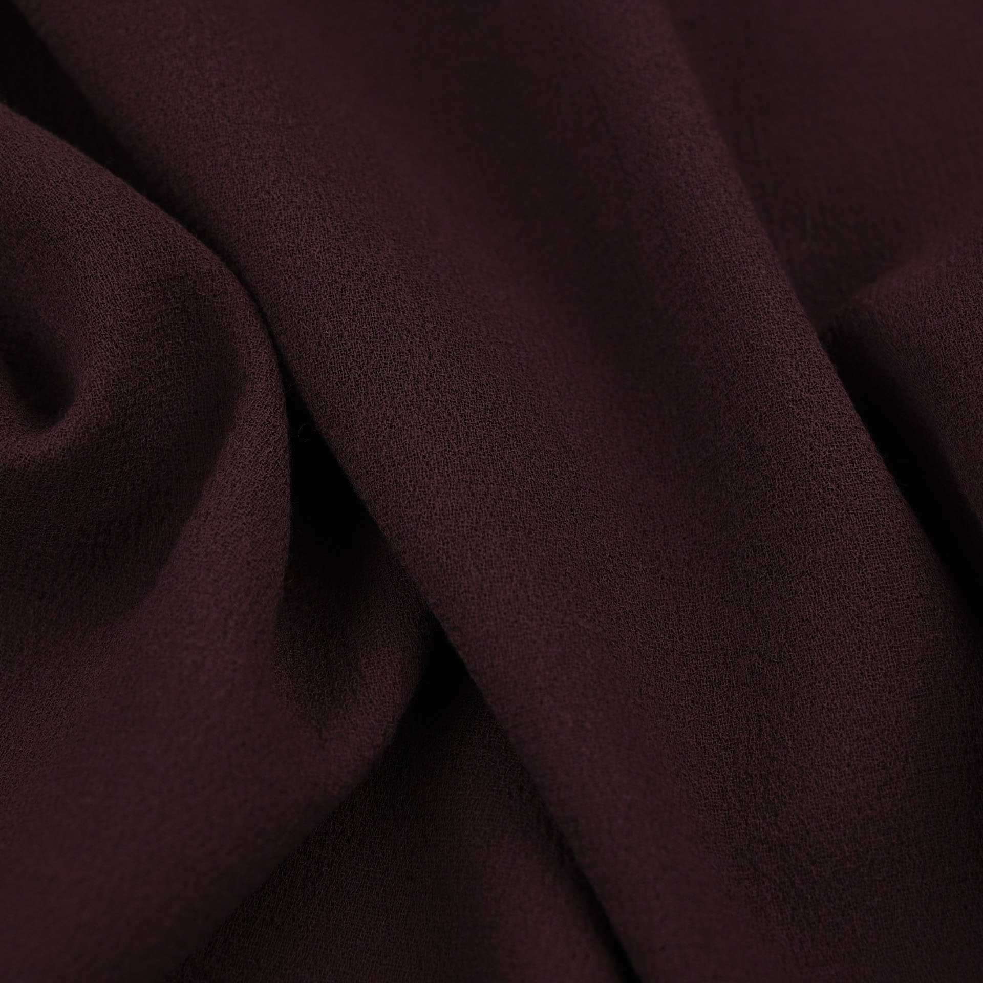 Burgundy Double Weave Crepe Fabric 96863