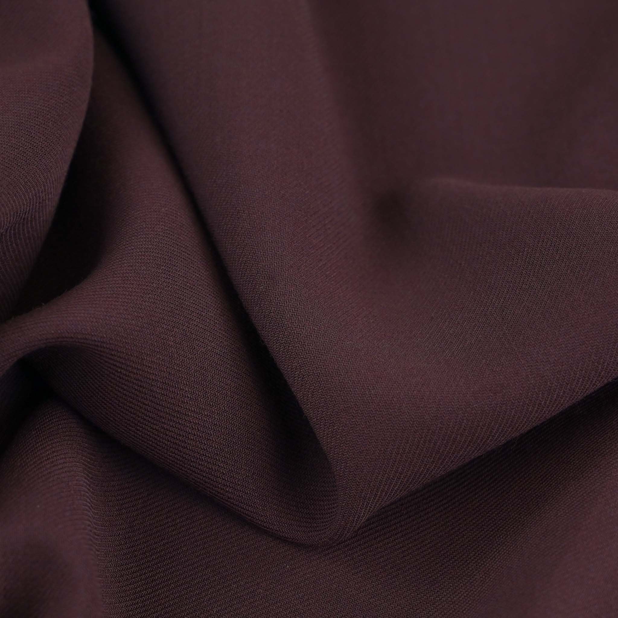 Burgundy Light Twill Fabric 97572