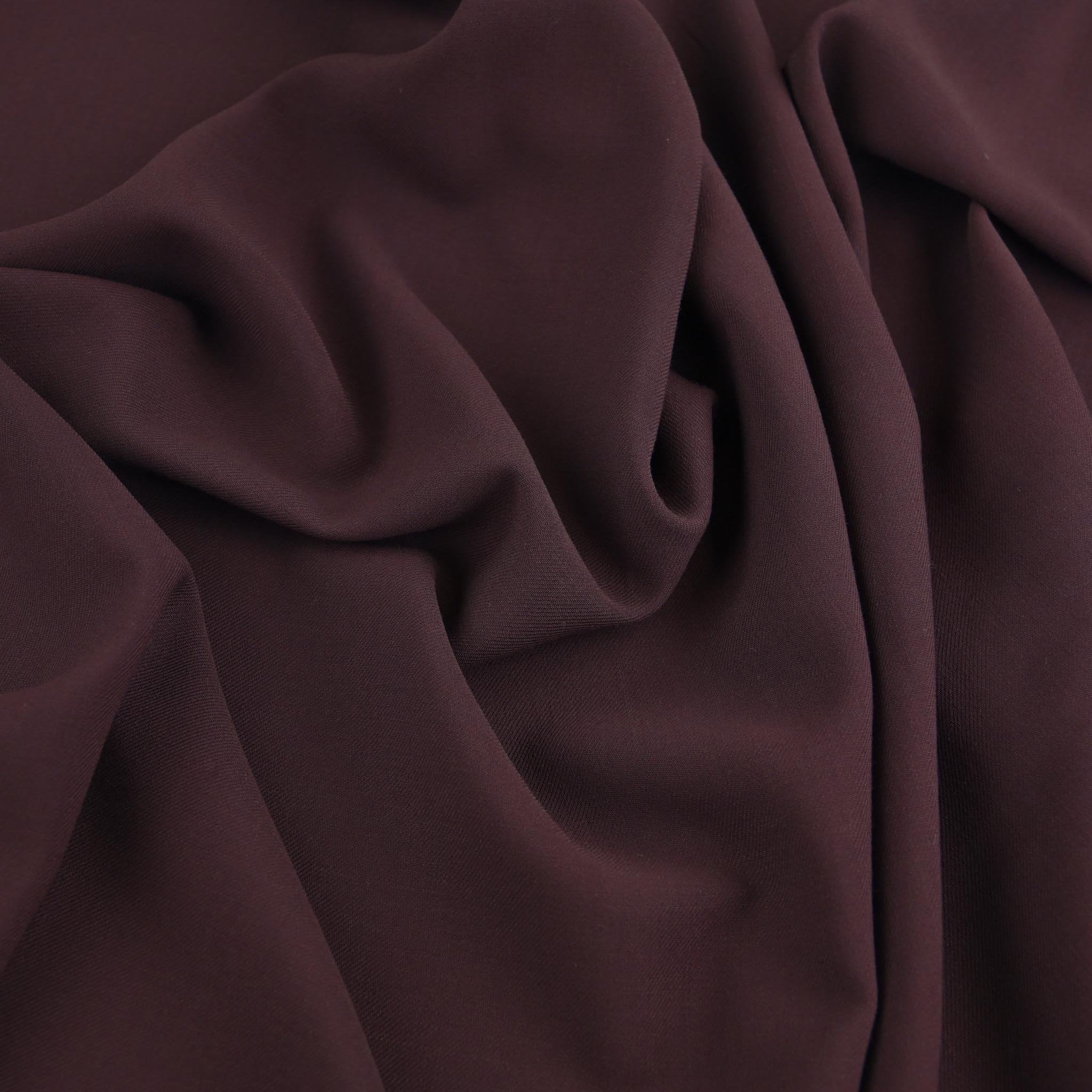 Burgundy Light Twill Fabric 97572