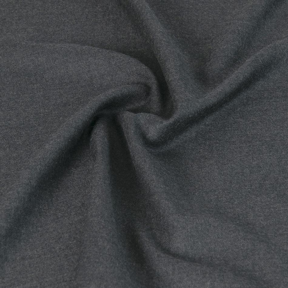 Charcoal Flannel Wool 4698 - Fabrics4Fashion