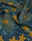 China Blue Coating Fabric 99785 - Fabrics4Fashion
