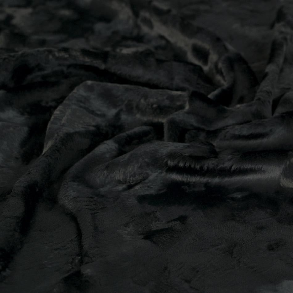 Black Fur 3489 - Fabrics4Fashion