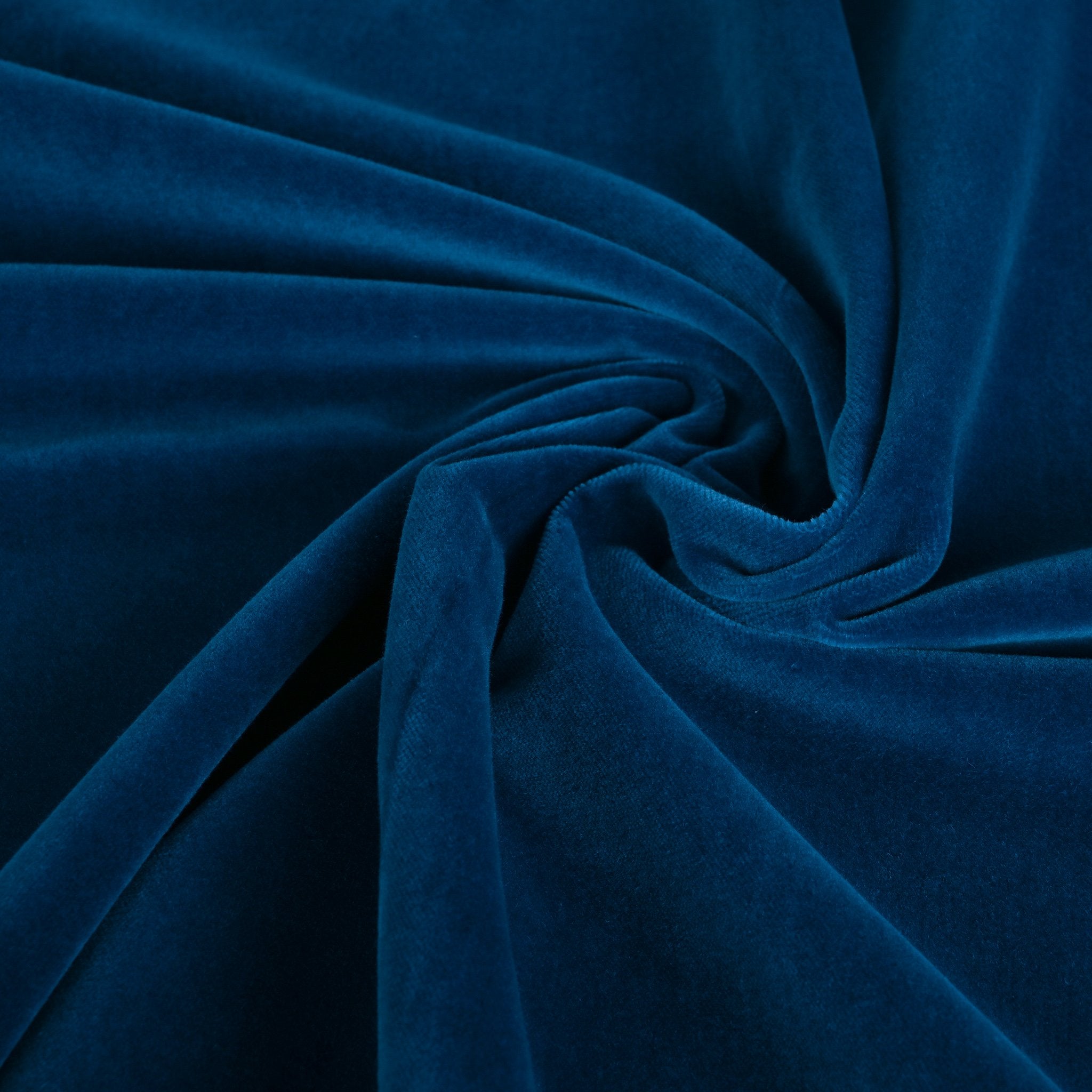Cobalt Blue Velvet Fabric 6314