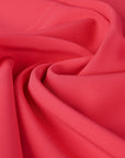 Coral Crepe Fabric 2063