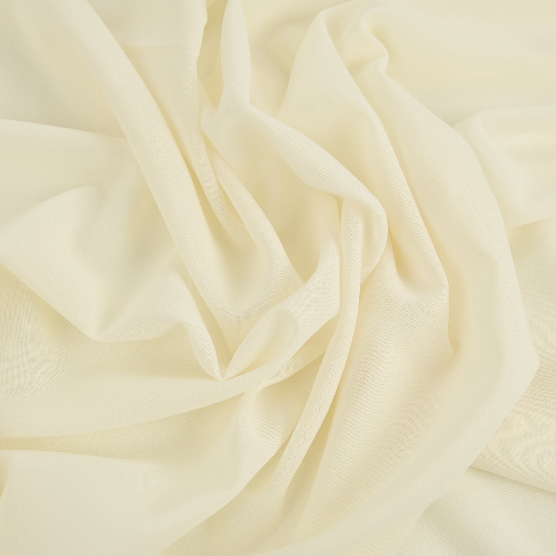 Cream Lightweight Woolen Fabric 97499