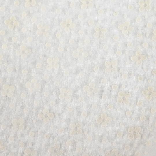 White Organza 99758 – Fabrics4Fashion