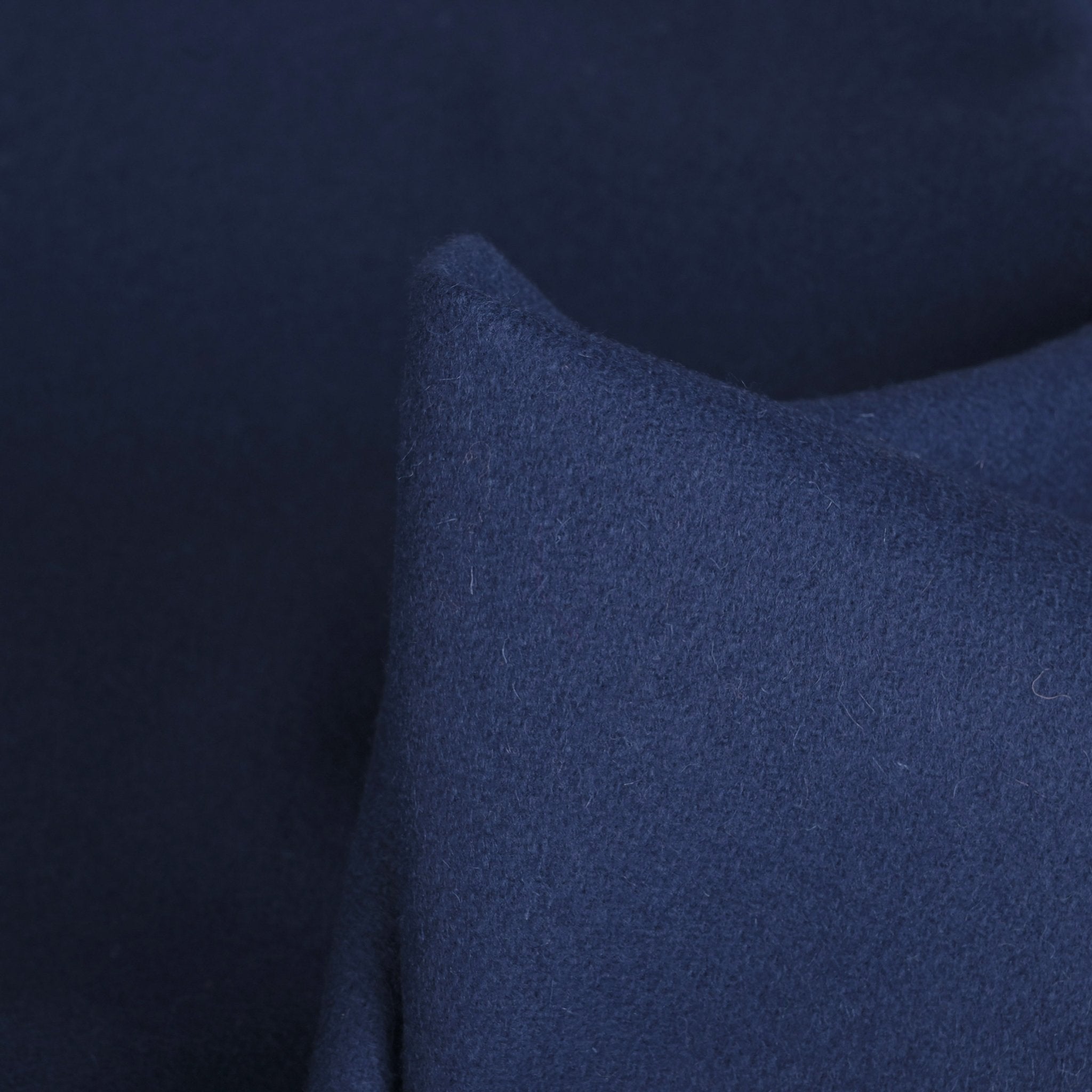 Dark Blue Melton Fabric 4548